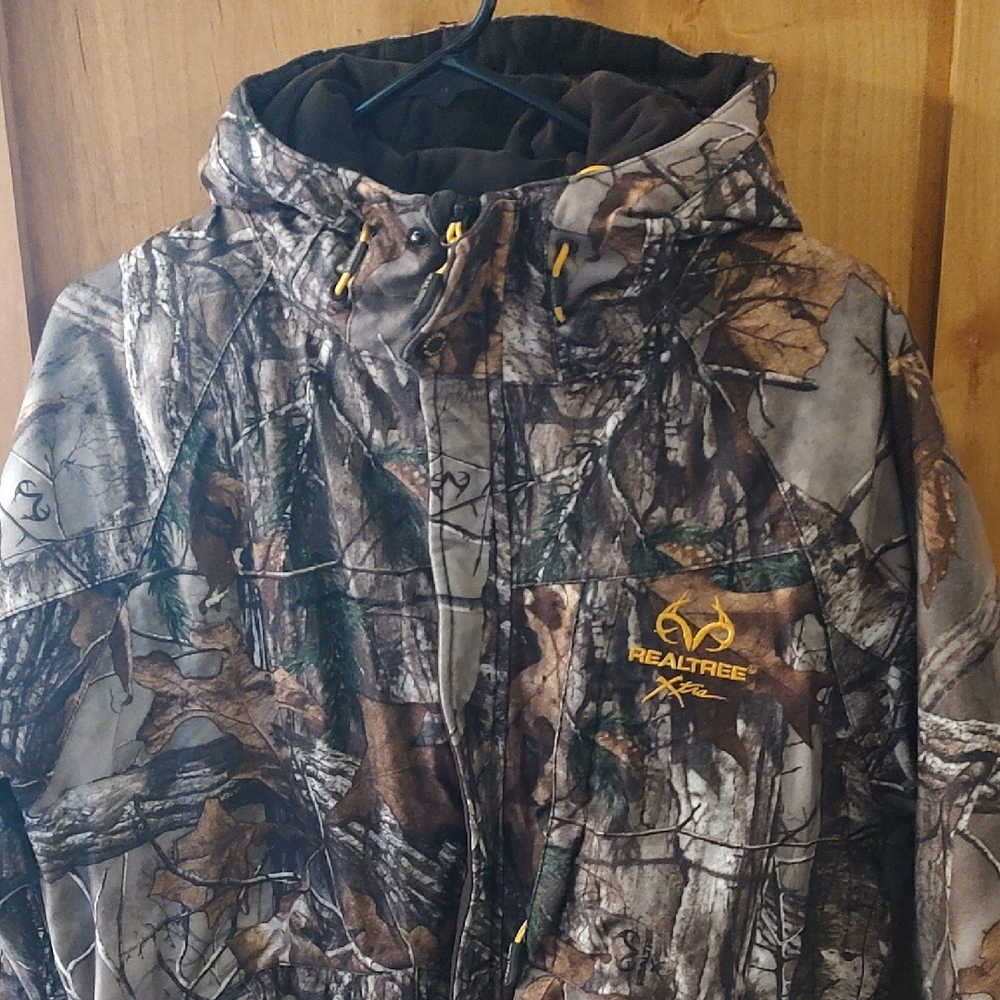 Realtree Camouflage Men's Military Field Jacket